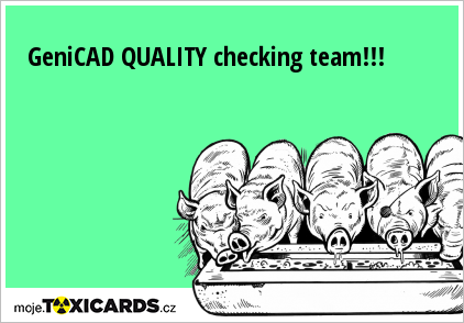 GeniCAD QUALITY checking team!!!