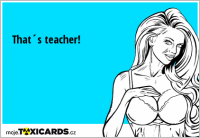 That´s teacher!